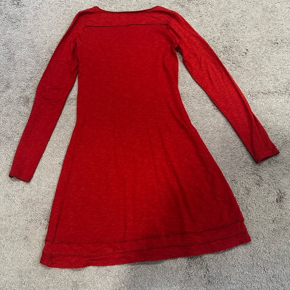Horny Toad casual red dress - Picture 2 of 7